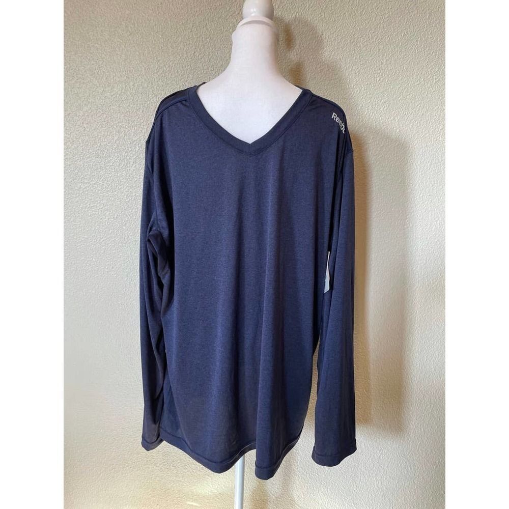 Reebok Men Performance NEW V-Neck Shirt - Size XL